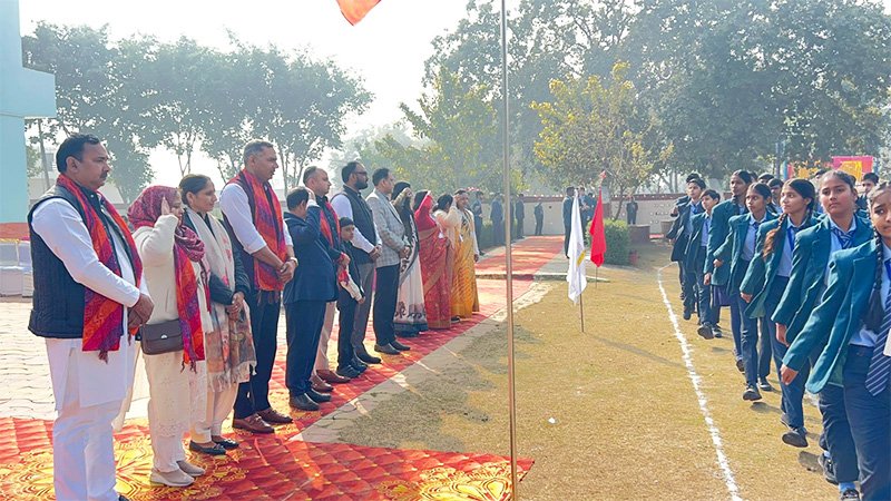 Winners Felicitation Sports Day Vivekanand School
