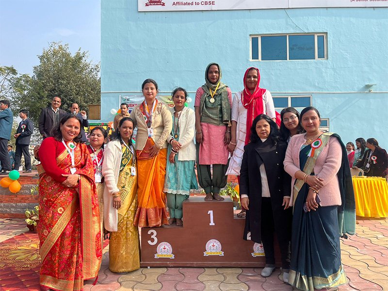 March Past Annual Sports Day VPS CBSE Gurugram
